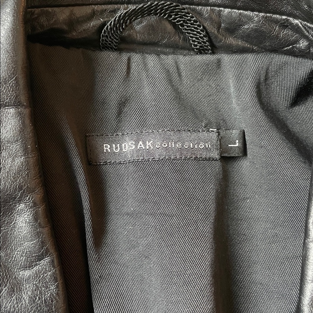 Rudsak leather blazer jacket - Picture 3 of 4